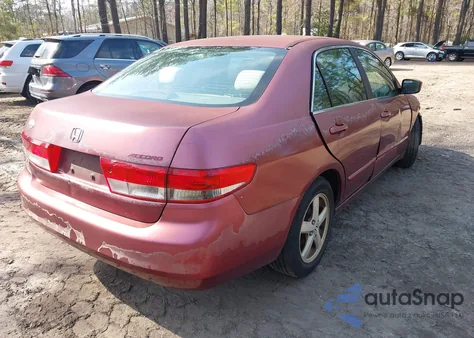 2004 Honda Accord 2.4 Ex z USA, uszkodzony, nr VIN 1HGCM56684A015549
